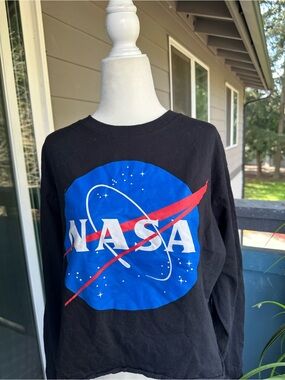 Chemistry Black Tee with White Printed Labeling vintage tee